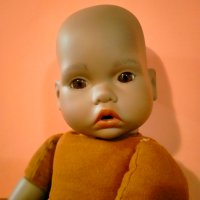 Порцеланова кукла с дефект 1991 47 см, снимка 1 - Колекции - 39630152