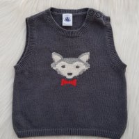Пуловер без ръкав 4-6 месеца, снимка 1 - Панталони и долнища за бебе - 39225533
