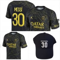 Екип Neymar 10 PSG Black and GOLD Черен Комплект Неймар ПСЖ 5 до 15г New Детски футболен екип, снимка 3 - Футбол - 40015558