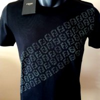 Fendi мъжка тениска нова с етикет, снимка 3 - Тениски - 35843003