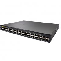 Cisco SG 350-52P 52-Port Gigabit PoE Managed Switch, снимка 2 - Суичове - 34311655