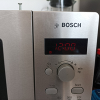 Микровълнова BOSCH-инокс, снимка 2 - Печки, фурни - 36267300