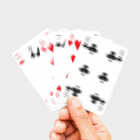 Весели размазани карти за игра, снимка 4 - Карти за игра - 44602554