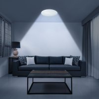 Масивен LED Плафониер LIVARNO Home Ø75.5см x H11см с Дистанционно Управление, снимка 1 - Лед осветление - 41165716