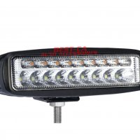 Халоген LED - с функция мигач 54W (1бр.) 15.5 см., снимка 1 - Аксесоари и консумативи - 33839102