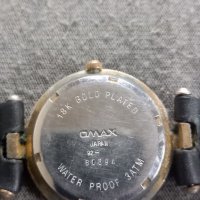 OMAX Japan crystal дамски часовник 18 карата злато , снимка 2 - Други ценни предмети - 39955099