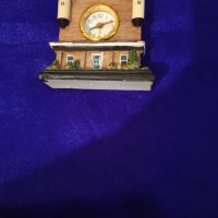 Керамичен часовник-замък, снимка 1 - Арт сувенири - 31802954