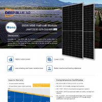 Фотоволтаични панели JA Solar 450W, 545W, Jinko 580W, 610W, снимка 3 - Други машини и части - 37235362