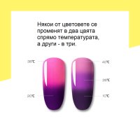 UV/LED Термо гел лак ROSALIND, снимка 4 - Продукти за маникюр - 41903947