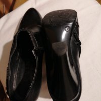 Дамски черни елегантни обувки, снимка 7 - Дамски обувки на ток - 38639095