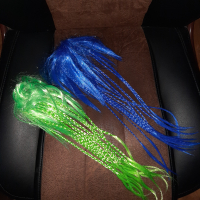 Неоново зелен и син  с ластик за коса с плитки , снимка 5 - Аксесоари за коса - 36155134