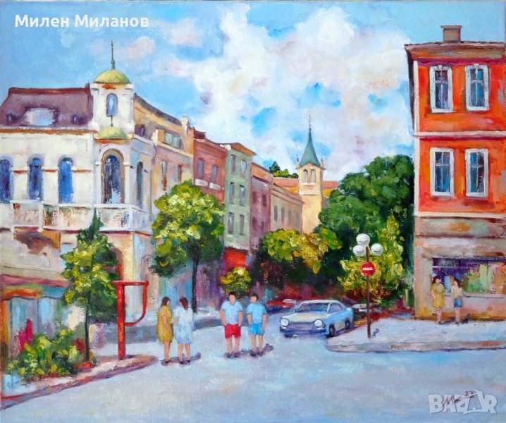 Картина рисувана с маслени бои , снимка 1