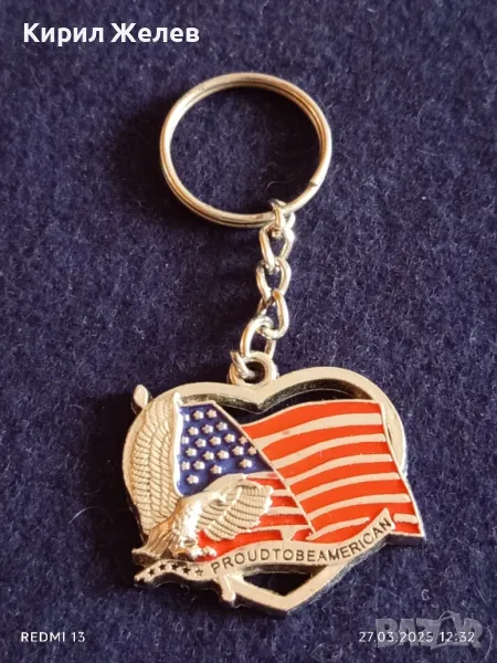 Ключодържател сувенир Америка много красив стилен дизайн 25115, снимка 1