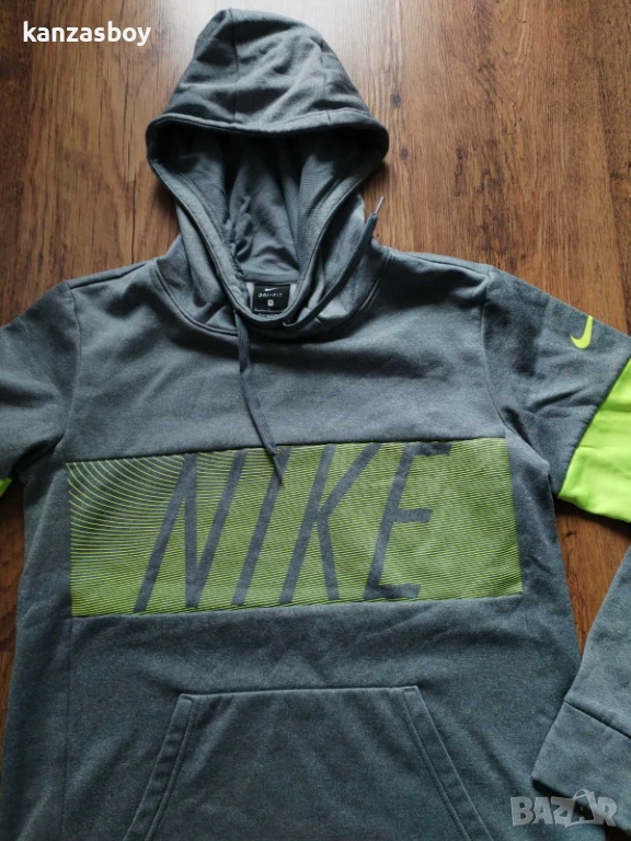 Nike Hoodie Fleece - страхотно мъжко горнище С КАТО НОВО, снимка 1
