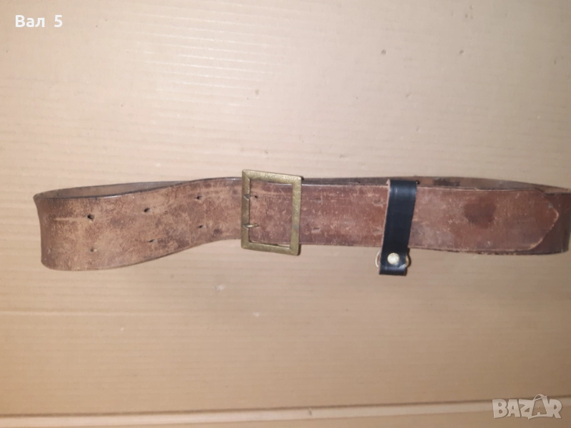Стар военен строеви офицерски колан , униформа, снимка 1