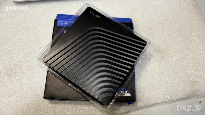 Външна CD/DVD-RW записвачка USB v.3.0+Type-C (Нова), снимка 1