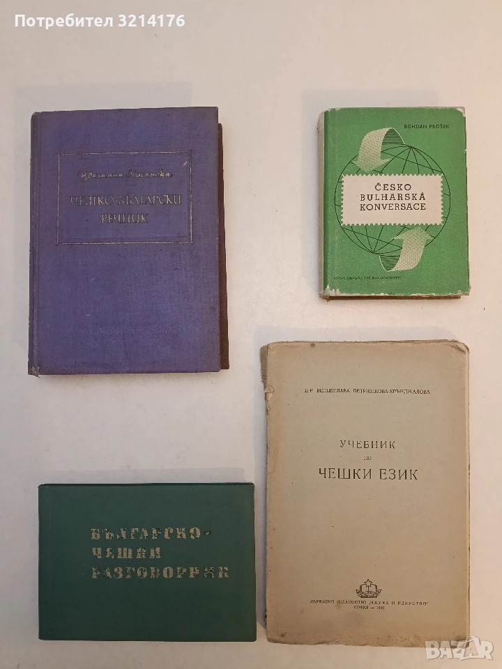 Българско-чешки разговорник - Недялко Драганов (1962), снимка 1