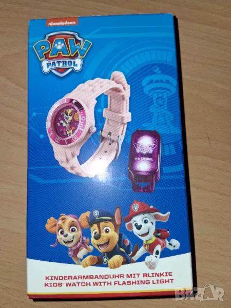 Детски Часовник Paw Patrol /розов/, снимка 1