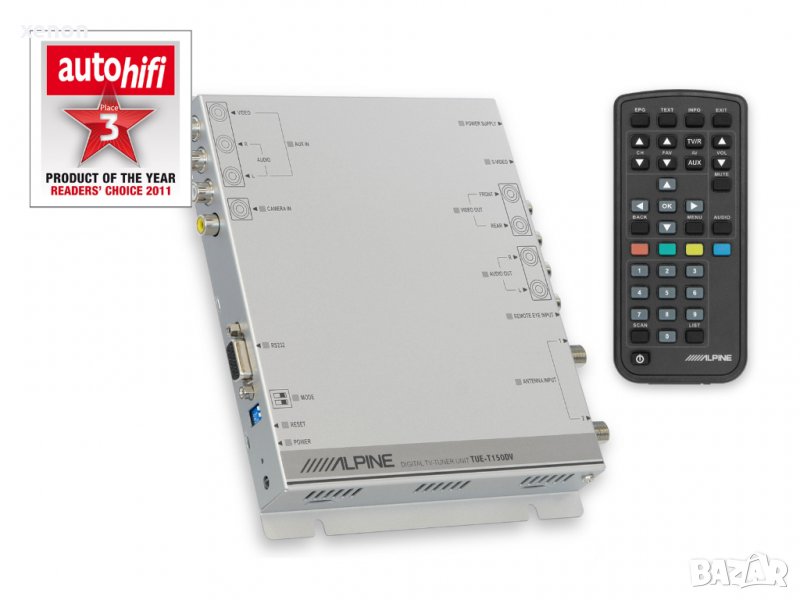 Alpine TUE-T150DV ( TV тунер за кола ), снимка 1