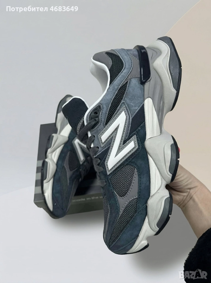 New Balance 9060 Dark Grey, снимка 1