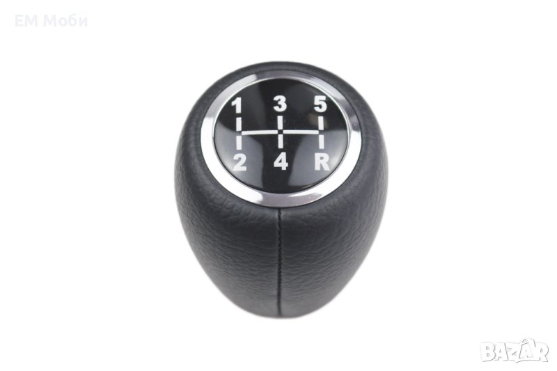 Топка Кожена за скоростен лост 9018L-R за Шевролет Chevrolet Cruze Aveo Kalos Lacetti 5 R ск., снимка 1