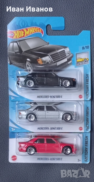 Hot wheels Mercedes Benz 500E, снимка 1
