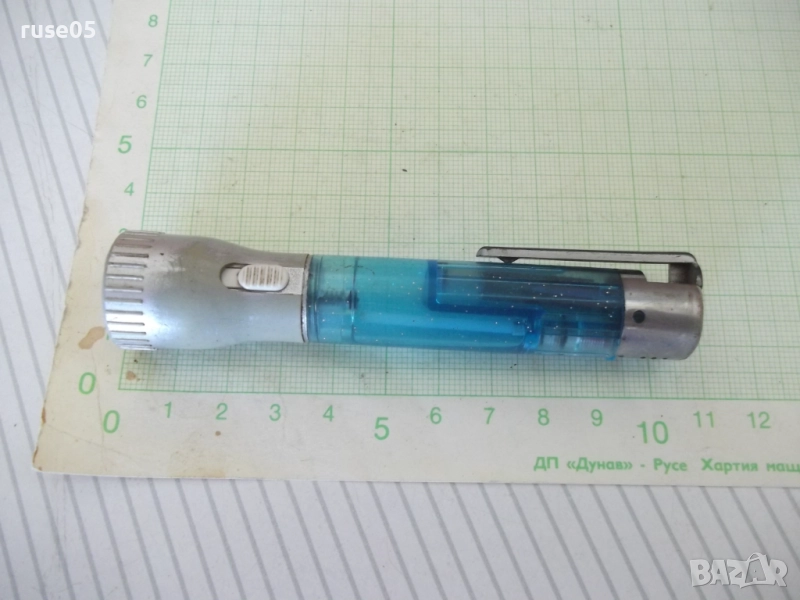 Запалка газова"Фенер"пиезокристална с мек пламък работеща -1, снимка 1