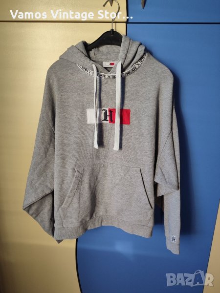 Tommy Hilfiger x Louis Hamilton Croped Hoddie - Дамски суичър, снимка 1