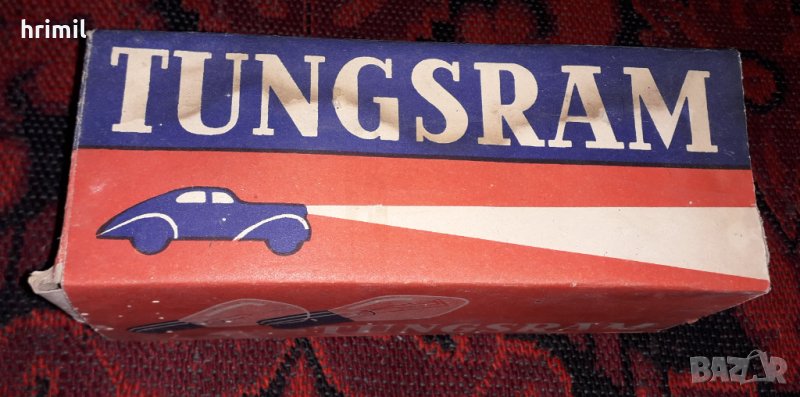 Лампи за фар Tungsram стар модел на 6V, снимка 1