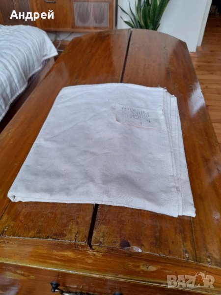 Стар спален чаршаф от Американ, снимка 1