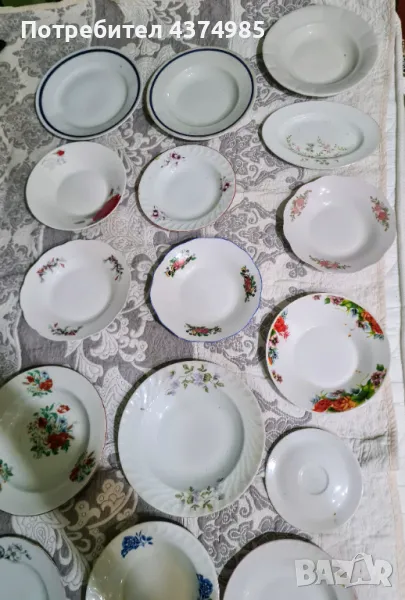 Чинии порцелан, снимка 1