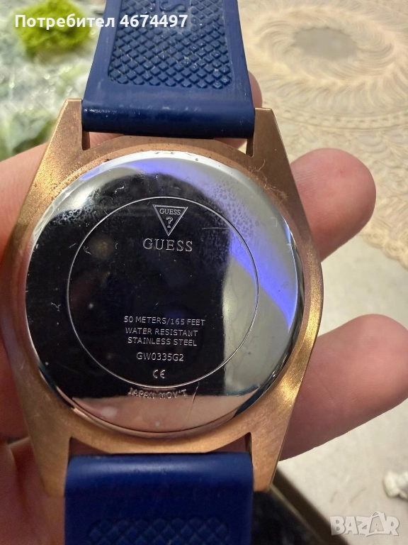 Guess часовник на топ състояние изгубих кутията и гаранционите карти чакам Ви приятели, снимка 1