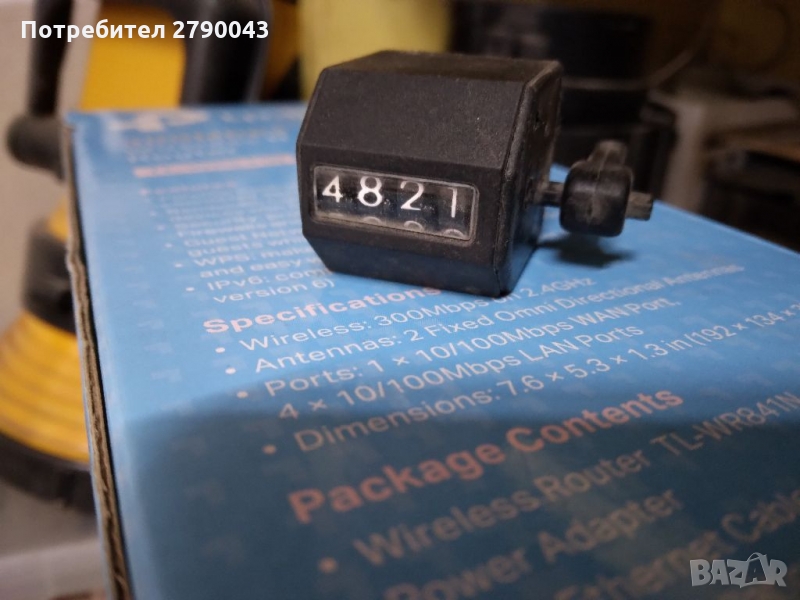 Механичен брояч, снимка 1