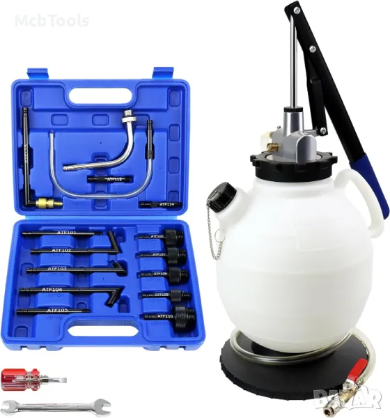 Ръчна помпа за наливане  на масло в скоростни кутии и диференциали 7.5л HAWEK, снимка 1