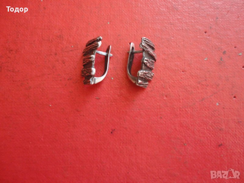 Страхотни сребърни обеци обици 5, снимка 1