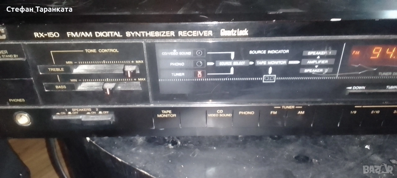 Усилвател със радио тунер JVC, снимка 1