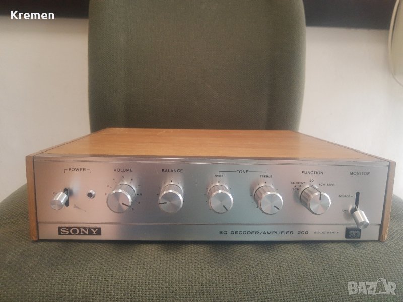 Ретро усилвател SONY SQ DEKODER/AMPLIFIER 200, снимка 1