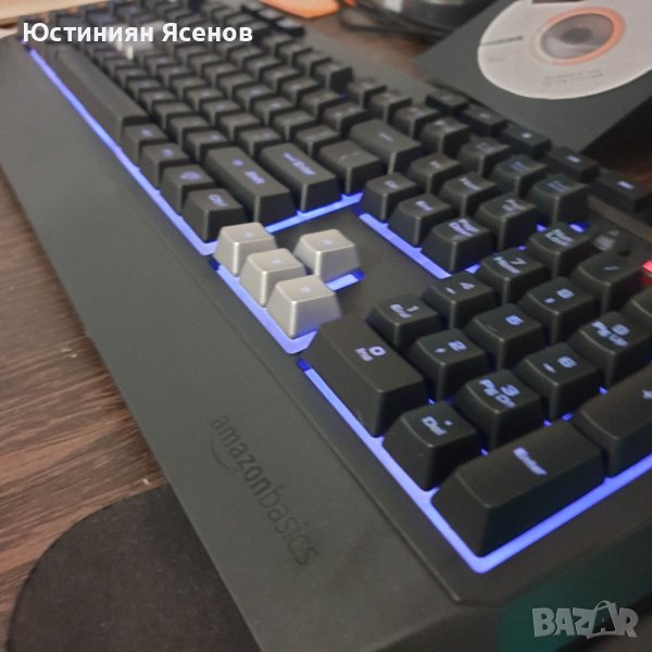 Gaming mechanical feel клавиатура Amazon Basics К690 , снимка 1