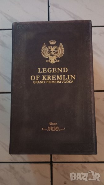 Кутия от водка Кремльовка., снимка 1