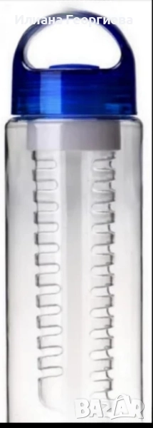 Бутилка с инфузер за пресни плодове 20 лв., снимка 1