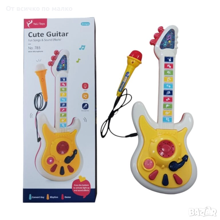 ✨Китара с микрофон, снимка 1