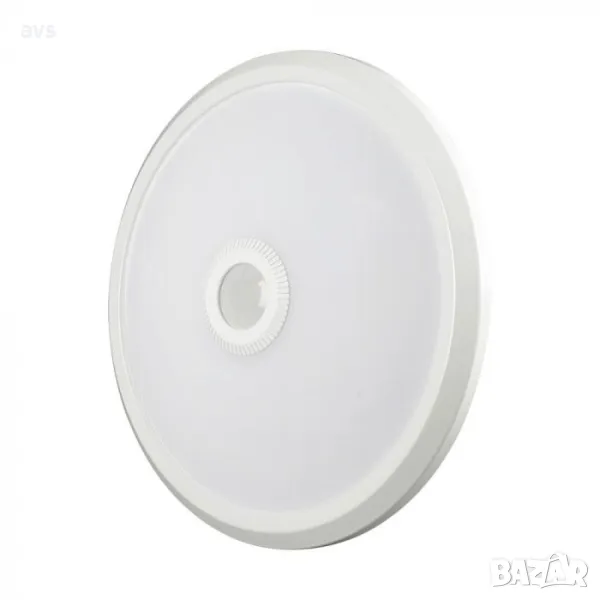 LED плафон със сензор за движение 12W 3в1 VT-13CCT V-TAC, снимка 1