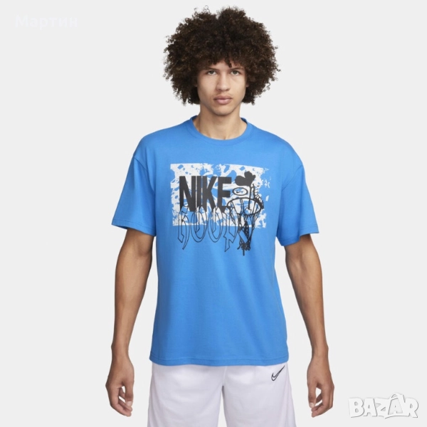 Мъжка тениска Nike Max90 Basketball - размер M/L, снимка 1