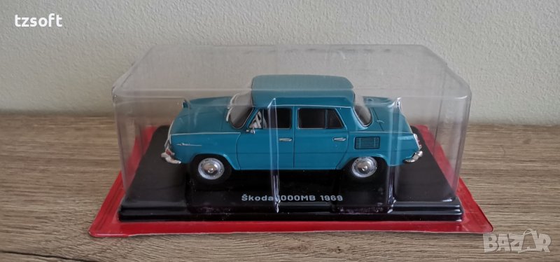 Skoda 1000Mb 1969 Hachette 1:24, снимка 1