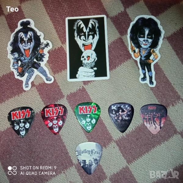 Стикери и перца на бандата Кис / Kiss, снимка 1