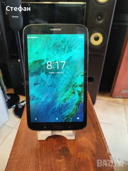 8" таблет Samsung Galaxy Tab 3 SM-T310 В отлично техническо и визуално състояние. Има зарядно., снимка 1