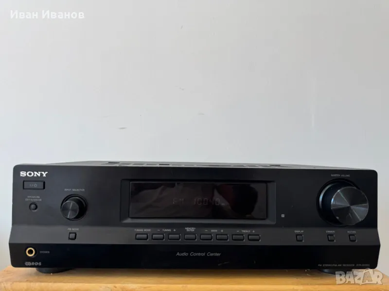 Транзисторен стерео ресийвър Sony STR-DH100, снимка 1