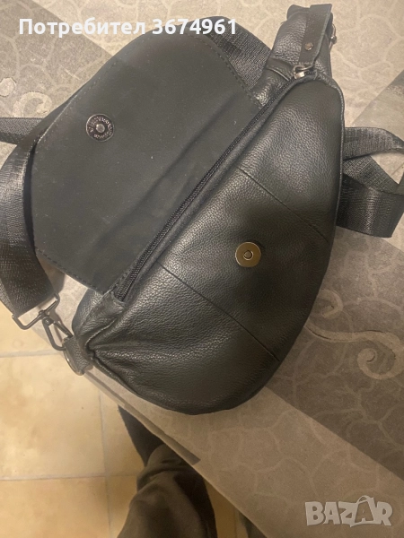 Чанти през рамо с кожена,плат, снимка 1