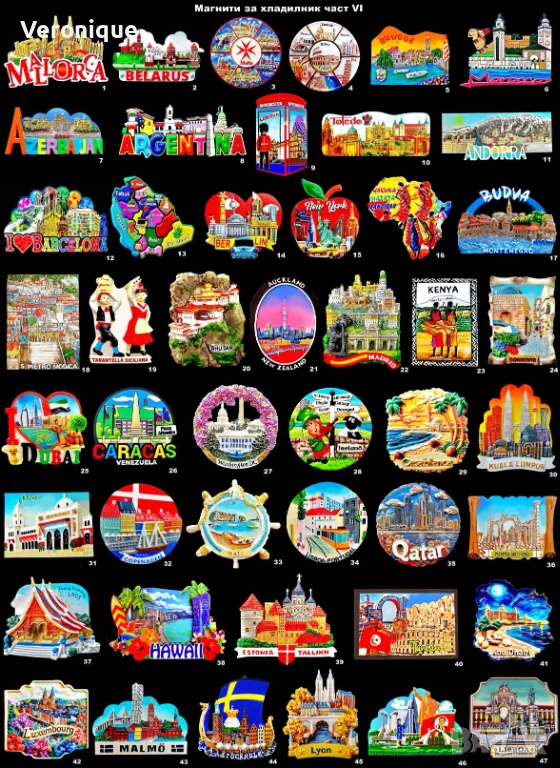 Магнити за хладилник част VI , снимка 1