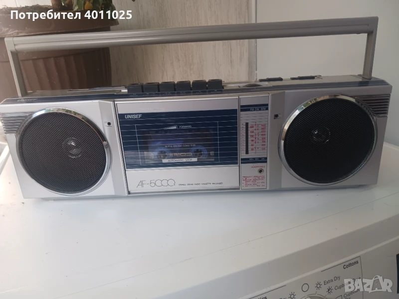  Радиокасетофон Unicef Japon, снимка 1